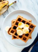 Gluten-Free Banana Oat Waffles