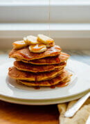 Blender Oatmeal Pancakes