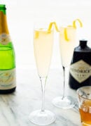 Classic French 75 Cocktail