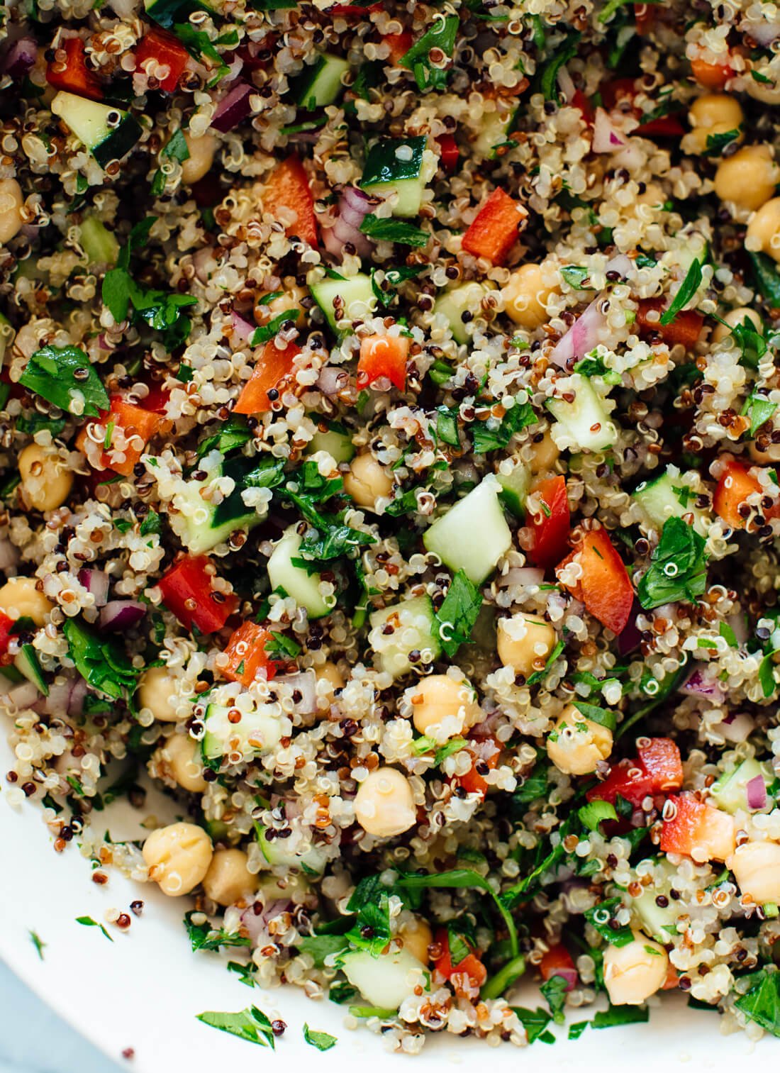 go-to quinoa salad recipe
