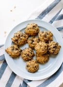 Maple Peanut Butter Chocolate Chip Oatmeal Cookies!