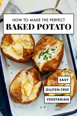 perfect baked potato recipe