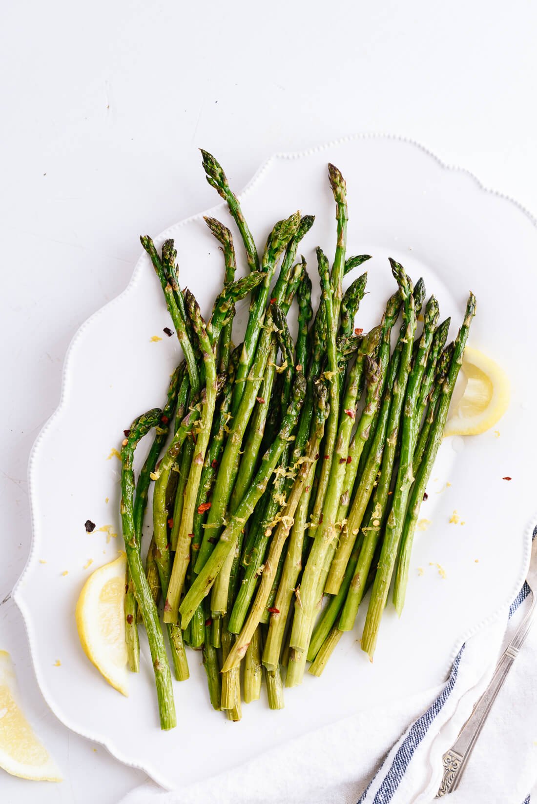 roasted asparagus recipe with lemon