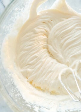 whipped cream medium peaks